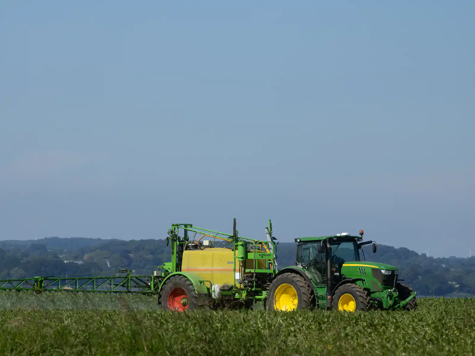 Crop protection application in the field